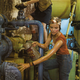 Illustration for article titled iMarie Claire/is Factory Girls Shoot: An Assembly Line Of 90s-Era Recockulousness